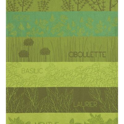 Tea towel - AROMATIC HERBS 50 x 75 cm