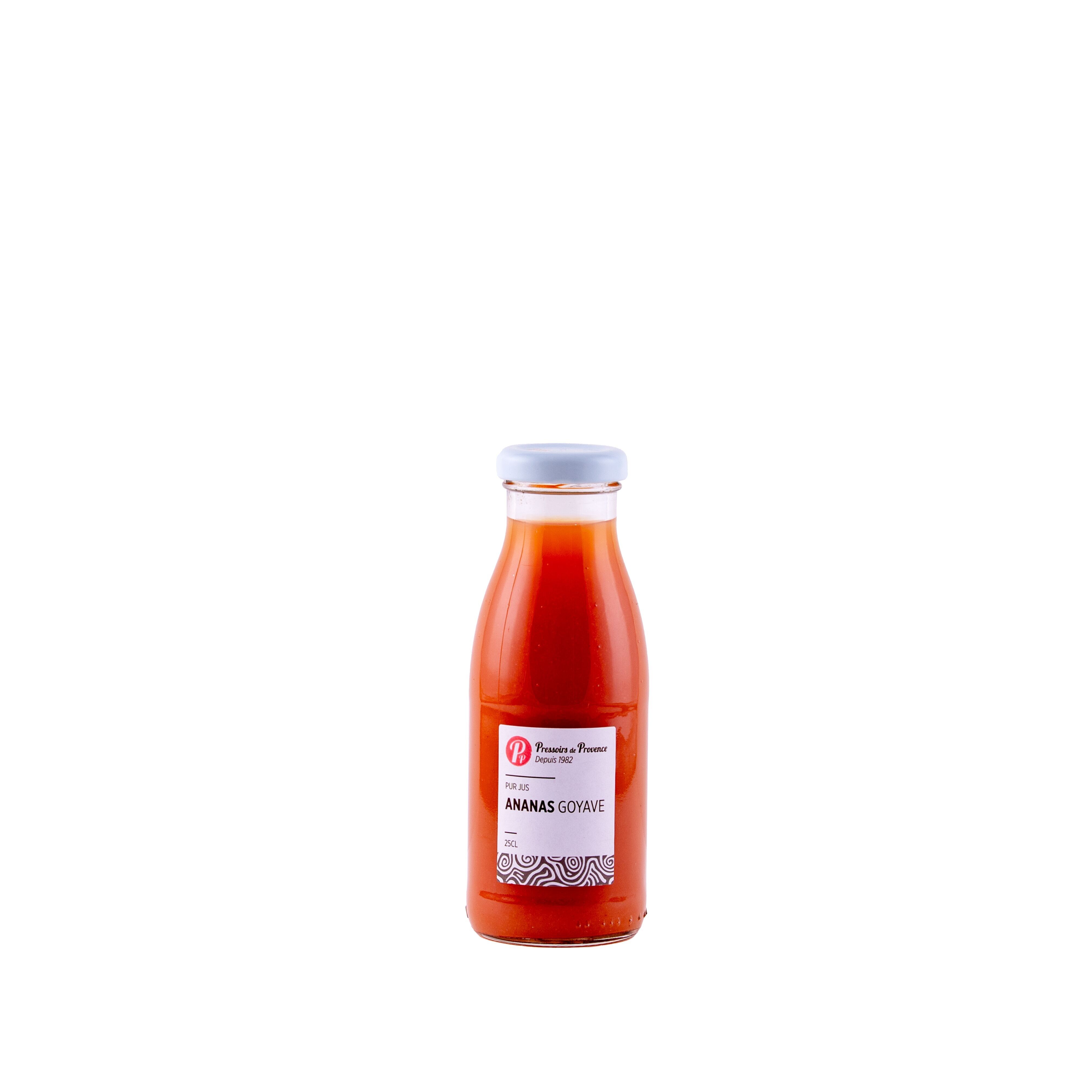 Jus de fruits - Pur jus ananas goyave - 24cl - E77