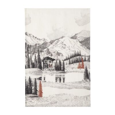 Tea towel - MOUNTAIN LANDSCAPE 50 x 75 cm