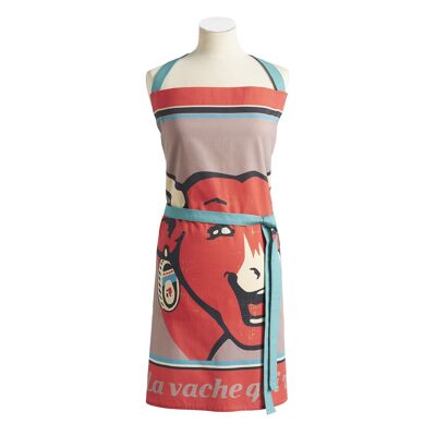 Apron - Laughing Cow 85 x 76 cm, cotton
