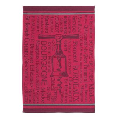 Tea towel - CORKSCREWS 50 x 75 cm