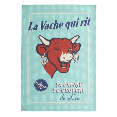Tea towel - THE LAUGHING COW 50 x 75 cm, cotton