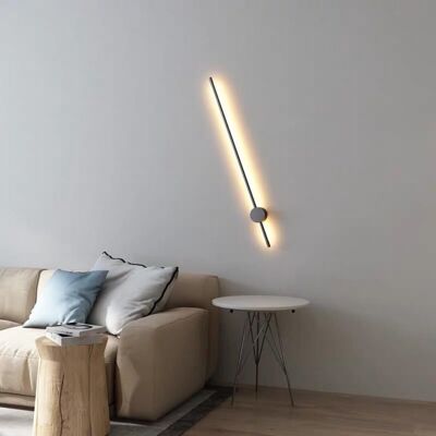Minimalistische LED-Laser-Wandleuchte, 80 cm, moderne Wand