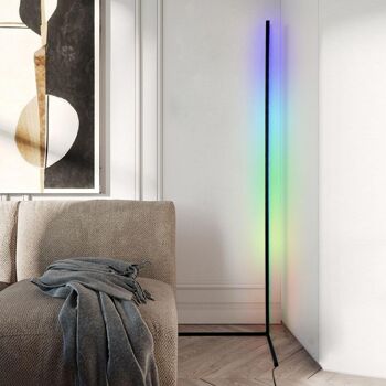Lampadaire Throne Light LED RGB lampe multicolor Connecté Alexa Google 2
