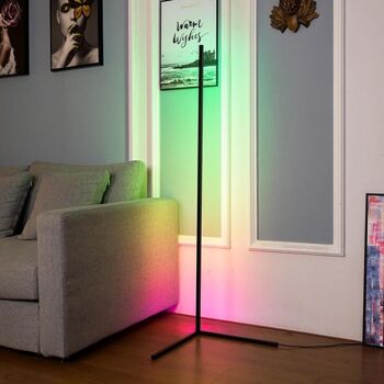 Lampadaire Throne Light LED RGB lampe multicolor Connecté Alexa Google 5
