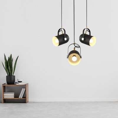 Black Nordic pendant lamp vintage pop ceiling lamp