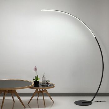 Lampadaire LED Arc design interieur lampe demi cercle moderne salon 6