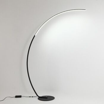 Lampadaire LED Arc design interieur lampe demi cercle moderne salon 10