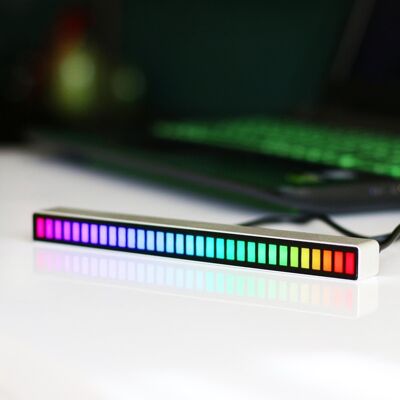 Altavoz de barra de sonido de ritmo RGB multicolor