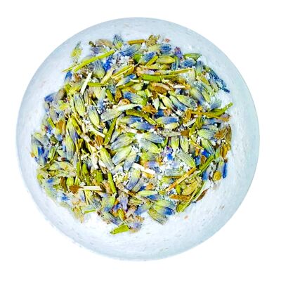 Therapeutic 'Purity' Organic Bath Bomb - Lavender & Mandarin Essential Oils