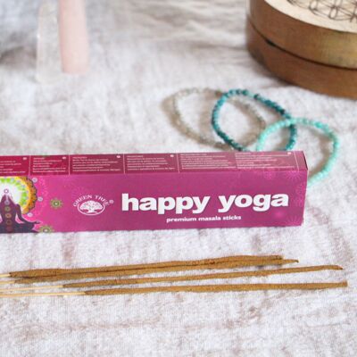 Bastoncino di incenso Happy Yoga - 15g