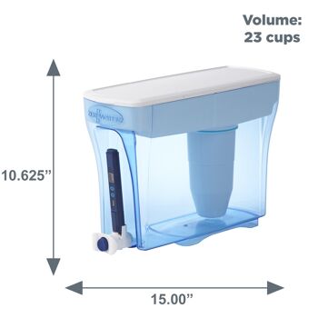 Combi-box : 5,4 litres Filtersystem 2