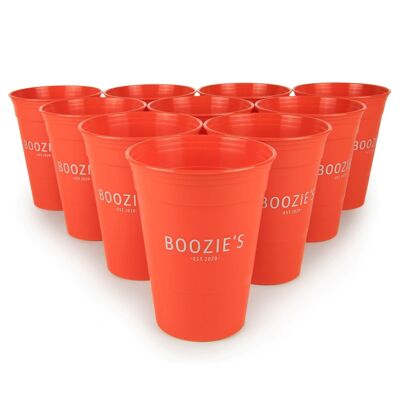Boozie's Classic Red BeerPong Set of 22