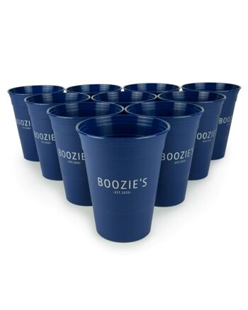 Boozie's 22 BeerPong Set Deep Ocean Blue 1