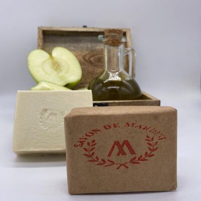 Olive oil soap with apple scent