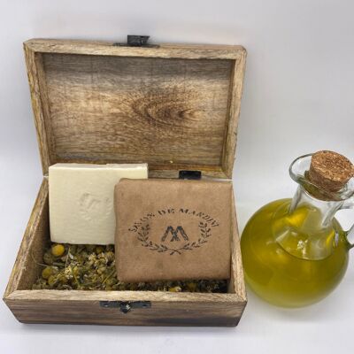 Olive oil soap with chamomile fragrance