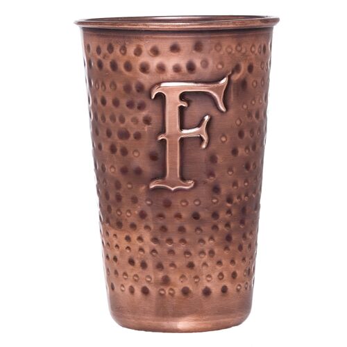 Ferdinand's Coppercup / Kupferbecher "F" Gin & Tonic Antique