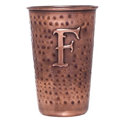 Ferdinand's Coppercup / Kupferbecher "F" Gin & Tonic Antique