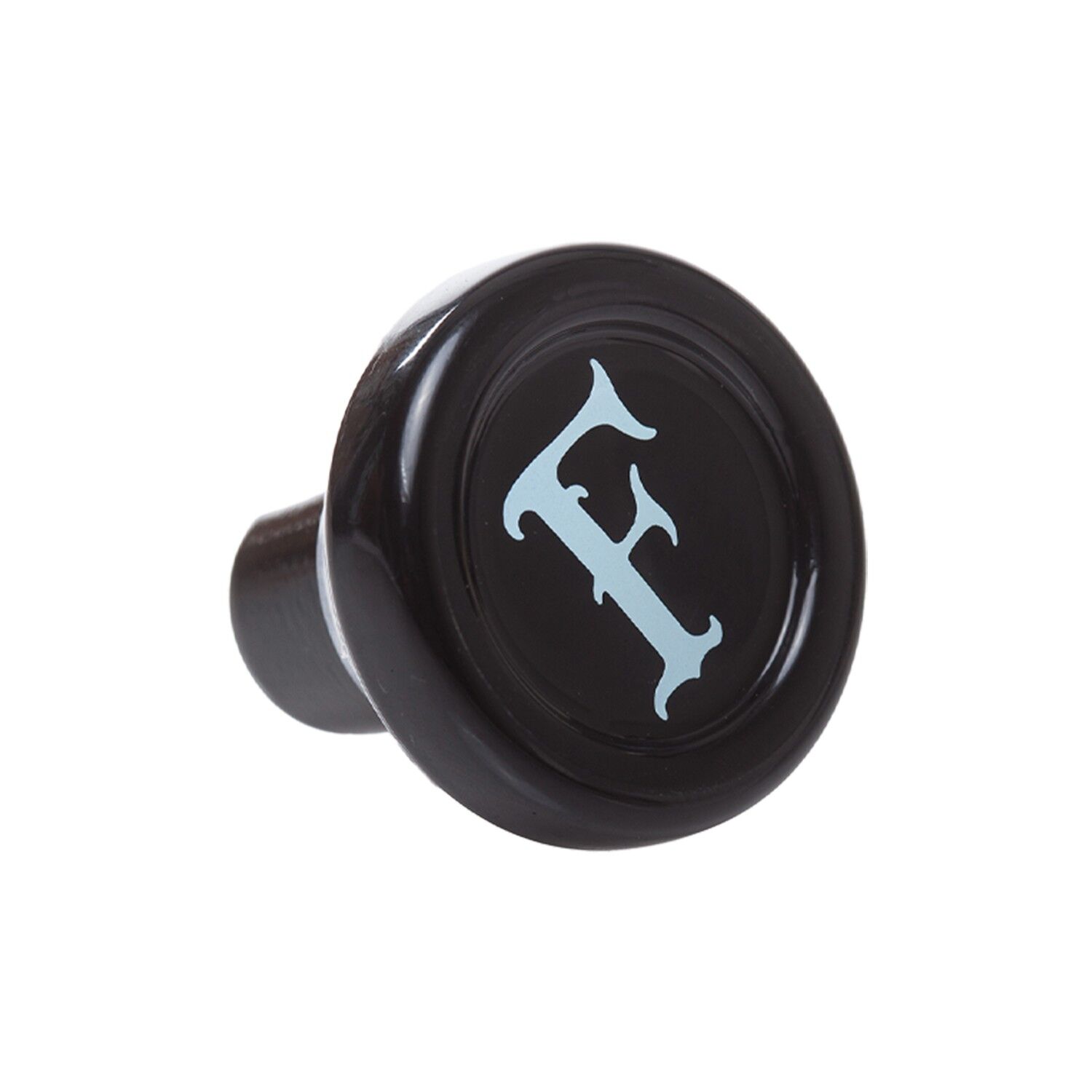 Sughero in vetro nero "F" di Ferdinand