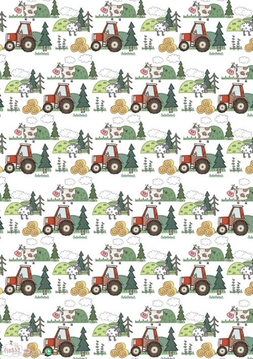 Farm Wrapping Paper