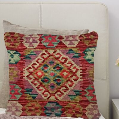 Kilim Handvävt Cacahuète Kuddfodral