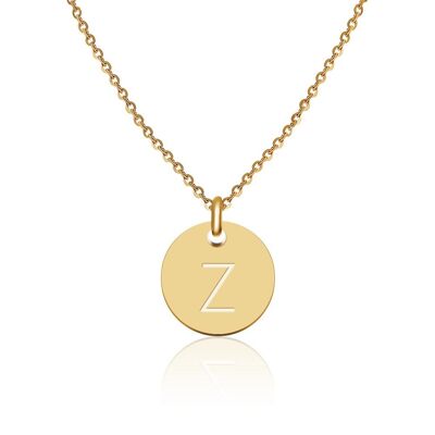 Buchstaben Halskette Gold - Z