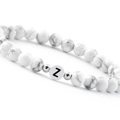 Perlen Buchstaben Armband - Z