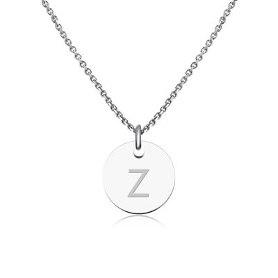 Buchstaben Halskette Silber - Z