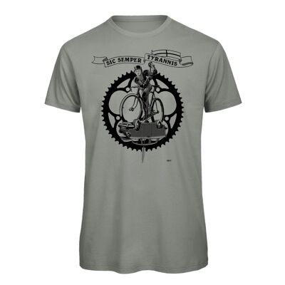 Fahrrad T-Shirt George hellgrau