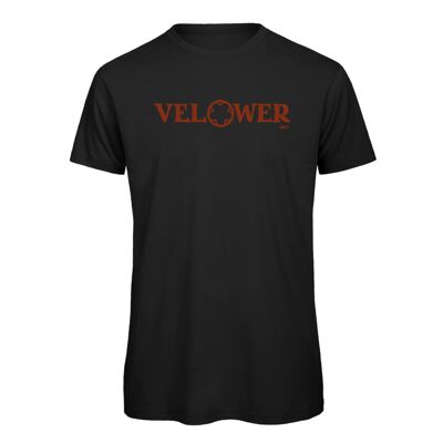 Fahrrad T-Shirt Velower schwarz