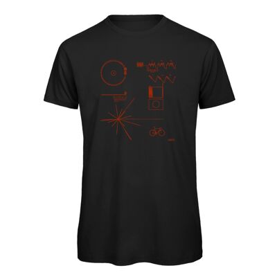 Fahrrad T-Shirt Voyager schwarz