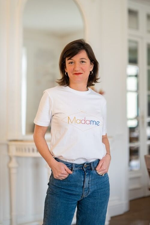 Tee shirt tricolore Madame