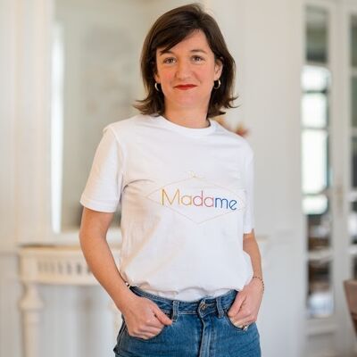 T-shirt tricolore Madame
