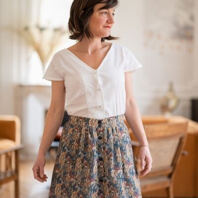 Camel Marie Tigre skirt