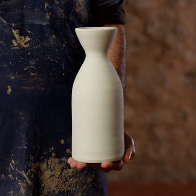 Bottiglia decanter in ceramica
