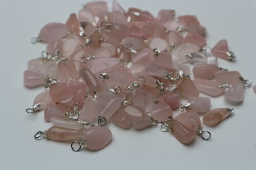 rose quartz pendant