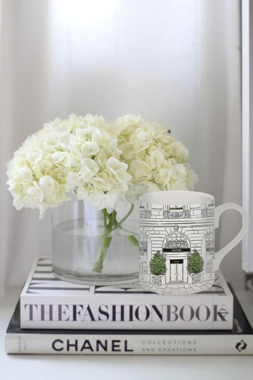 Window Shopping- Couture Fine Bone China Mug