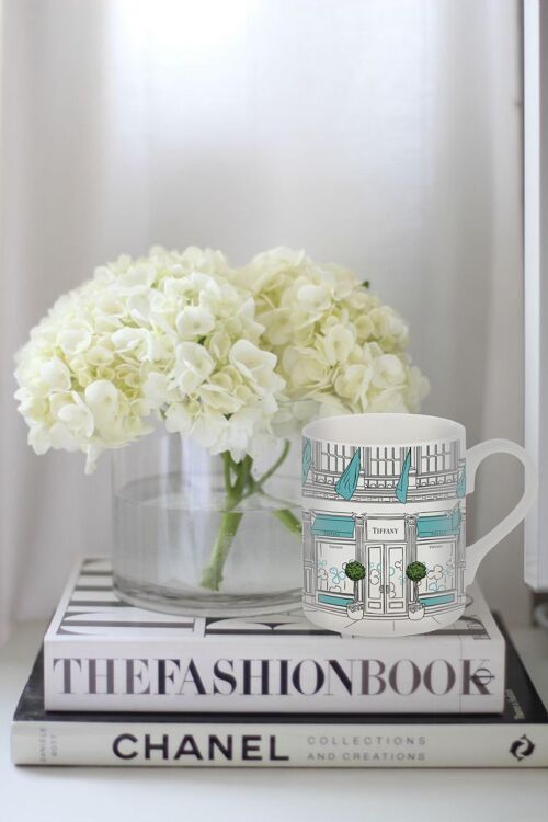 Window Shopping- Tiffany Fine Bone China Mug