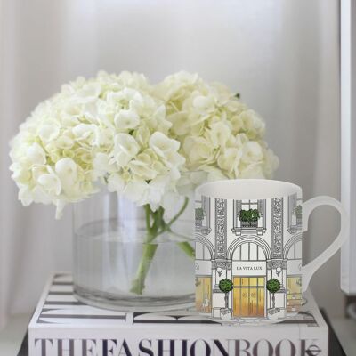 Window Shopping- LV Fine Bone China Mug