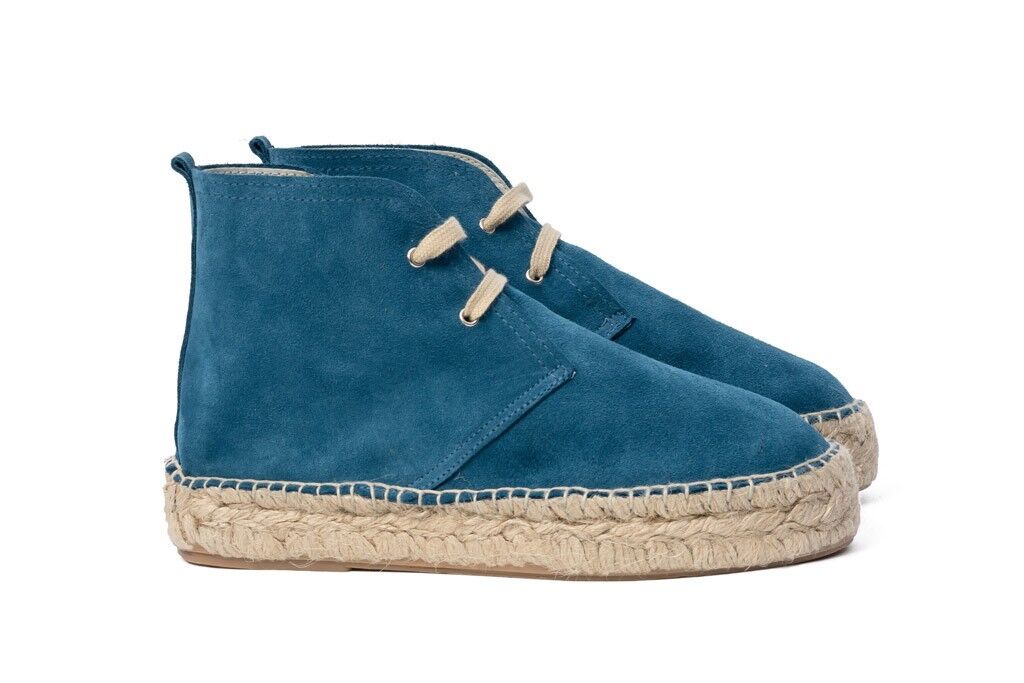 Pantofole Tabarca da donna blu