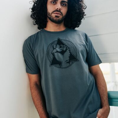 Camiseta Igualdad Gris Oscuro