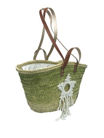 PANIER EN MACRAME 2