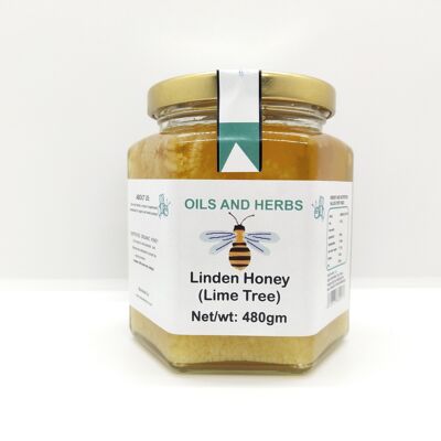 Bulgarian Organic and Raw Honey- Linden tree Flavour 240GMS