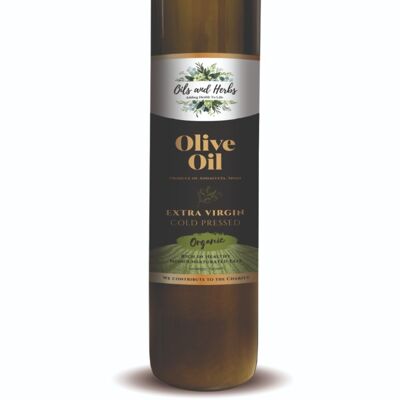 Premium Extra Virgin Olive Oil - 100% Pure and Organic 750ML