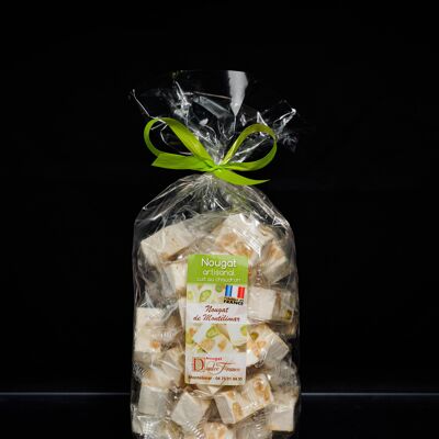 Confezione da 400 g di torrone morbido Montélimar