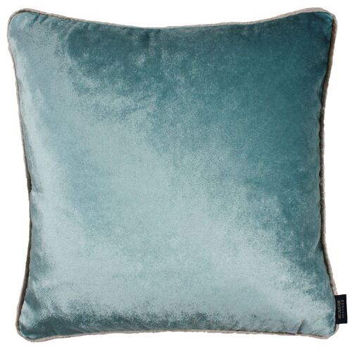 Duck Egg Blue Crushed Velvet Cushions_60cm x 60cm