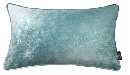 Duck Egg Blue Crushed Velvet Cushions_50cm x 30cm