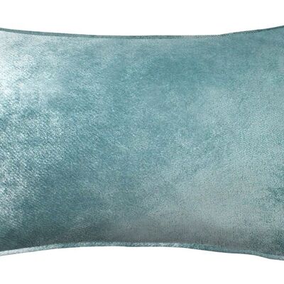 Duck Egg Blue Crushed Velvet Cushions_50cm x 30cm