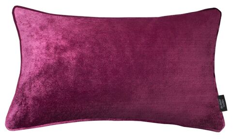 Fuchsia Pink Crushed Velvet Cushions_50cm x 30cm