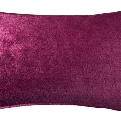 Fuchsia Pink Crushed Velvet Cushions_50cm x 30cm